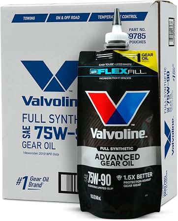 Valvoline 75W-90 Full Synthetic Advanced Gear Oil